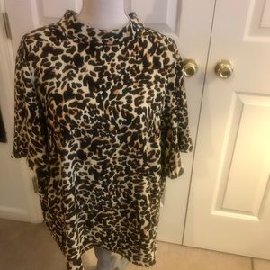 Eloquii leopard blouse